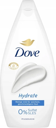 DOVE O%sulfate SLES żel pod prysznic hydrate 400ml