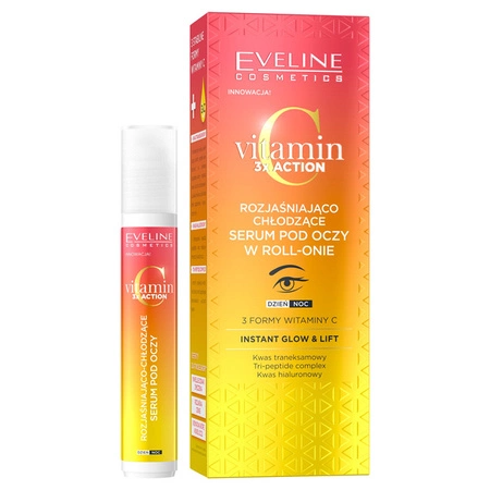 EVELINE Vitamin C 3X serum pod oczy Roll on 15ml 