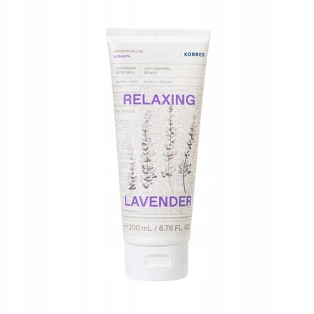KORRES Herbarium Lab mleczko do ciała Relaxing Lavender 200ml