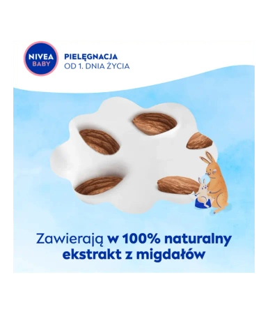 NIVEA Baby Nowa Formuła chusteczki odświeżające nawilżane Toddies Wipes 57szt