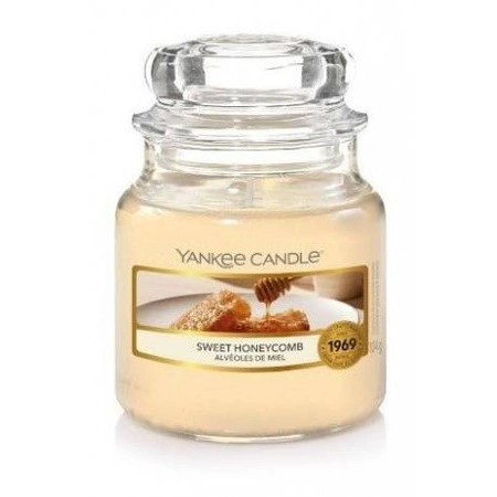 YANKEE CANDLE Small Jar Sweet Honey Comb 104g