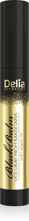 DELIA BlackBalm Maskara Pogrubiająco-wydłużająca Black 14ml