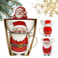 ECARLA kubek świąteczny 350ml - zestaw z miseczką 400ml KB35WZ2