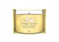 YANKEE CANDLE Signature Mini świeca w słoiku VANILLA CUPCAKE 37g