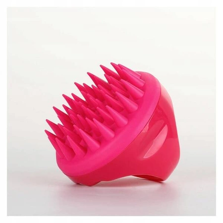 ECARLA masażer do skóry głowy Fuksja SCZ11