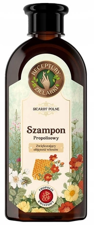 RECEPTURY ZIELARKI Domowe Tradycje szampon z Propolisem Kwiatowym 350ml