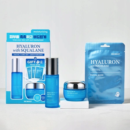 SKIN627 Hyaluron With Squalene zestaw kosmetyków głęboko nawilżający