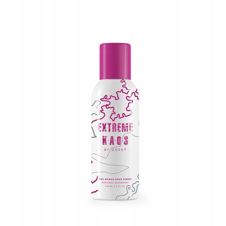 GOSH Extreme Kaos dezodorant w sprayu dla kobiet 150ml