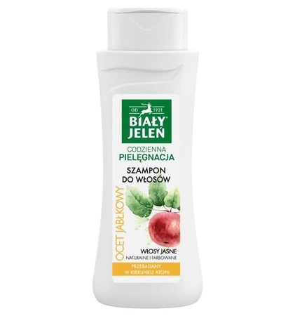 BIAŁY JELEŃ Szampon do włosów Ocet Jabłkowy 300ml