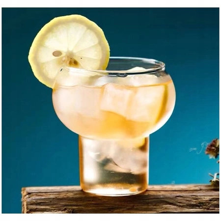 ECARLA szklanka do kawy napojów 250ml Bubble SZK132