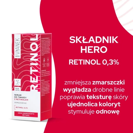 SYLVECO Vianek Hero Retinol serum do twarzy 30ml