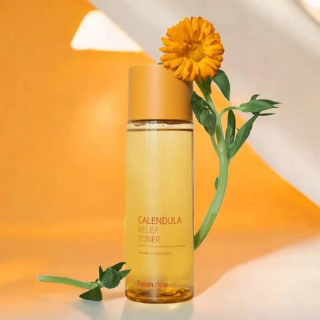 FARMSTAY Calendula Relief tonik do twarzy nawilżający z nagietkiem 200ml