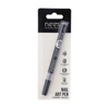 NESS Nail Art Pen pisak do zdobienia paznokci Czarny 2451 3,8ml