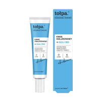 TOŁPA Clinical Boost intensywnie nawilżający krem do twarzy kwas hialuronowy+olejek CBD 40ml