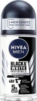 NIVEA Men roll-on dezodorant antyperspirant Black & White Invisible Original 50ml