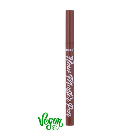 MIYO Flow Master Pen eyeliner w pisaku 01 Tabacco brąz