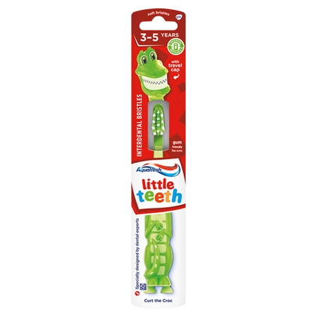 AQUAFRESH Little Teeth szczoteczka do zębów dla dzieci 3-5 lat Soft 
