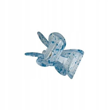 ECARLA spinka-klamra do włosów Kwiatek transparentny Blady Niebieski SP274
