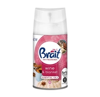 BRAIT Essential Oils wkład do automatycznych odświeżaczy powietrza WINE & BLANKET 250ml