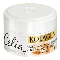 CELIA Kolagen przeciwzmarszczkowy krem półtłusty 50ml