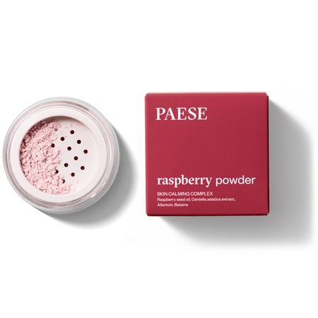 PAESE Malinowy puder do twarzy matujący 6g