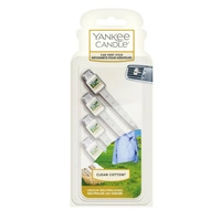 YANKEE CANDLE Car Vent Stick patyczki zapachowe do auta CLEAN COTTON 4x7g