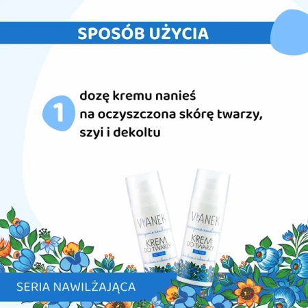 SYLVECO Vianek Nawilżająca krem do twarzy na noc 50ml