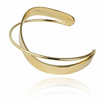 ECARLA bransoletka na rękę ze stali chirurgicznej pozłacanej BST1543