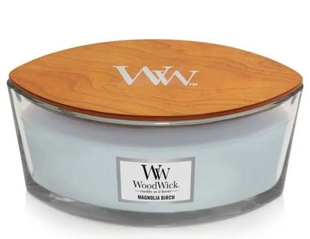 WOODWICK Core Hearthwick świeca w słoiku elipsa MAGNOLIA BIRCH 453g