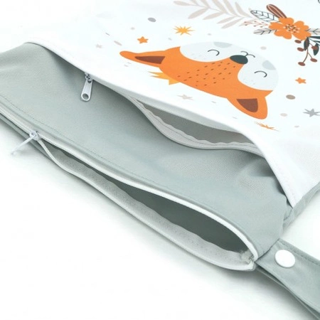 ECARLA wodoodporna torba worek do wózka, na kapcie, na basen 30x40cm WB04