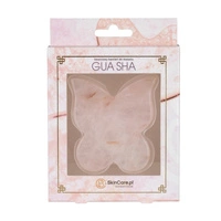 PUREDERM Gua Sha Kamień masażer z różowego jadeitu Butterfly Pink Quartz