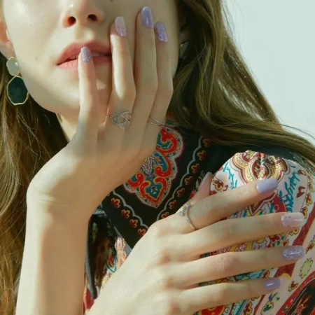 OHORA lakier hybrydowy w naklejce M Afterglow ND-196 30szt