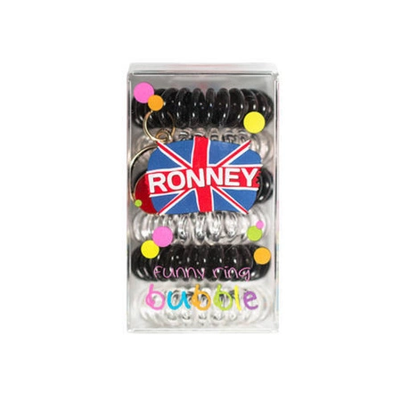 RONNEY gumki sprężynki do włosów kolor wybierany losowo