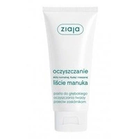 ZIAJA Liście Manuka Oczyszczanie pasta głęboko oczyszczajaca twarzy przeciw zaskórnikom 75ml