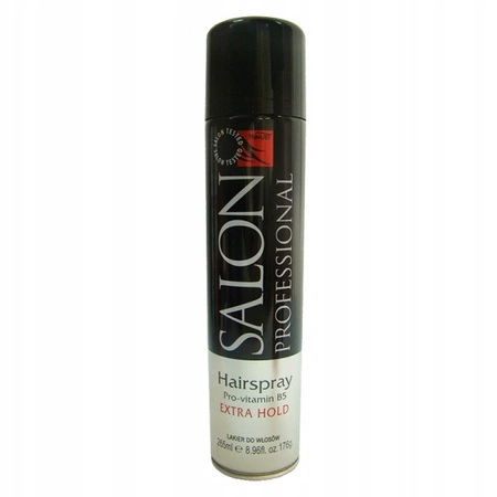 SALON MINUET Salon Professional lakier do włosów bardzo mocny 265ml