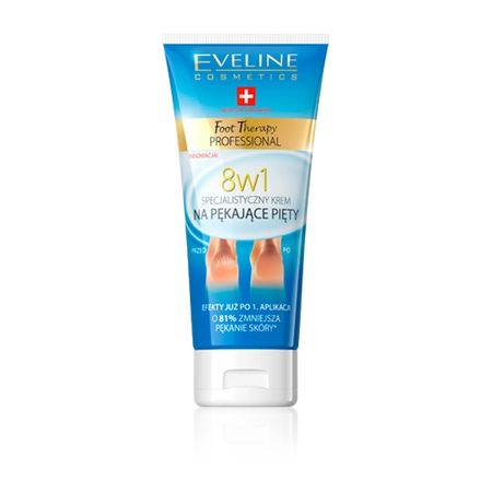 EVELINE Foot Therapy 8w1 krem na pękające pięty 100ml TERMIN 02-2025