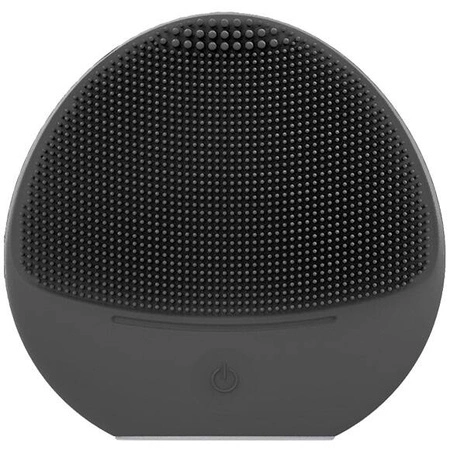 PUREDERM soniczna silikonowa szczoteczka do oczyszczania twarzy Czarna