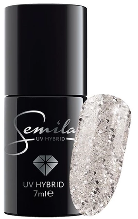SEMILAC Purple Mania Maxineczka lakier hybrydowy 503 Diamond Dust 7ml