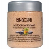 BINGOSPA sól do kąpieli zabiegów SPA i okładów Borowinowa 600g