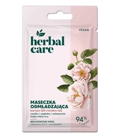 FARMONA Herbal Care Vegan maseczka do twarzy odmładzająca Koenzym Q10 Kwiat róży 7g