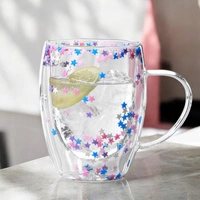 ECARLA szklanka termiczna z podwójną ścianką Gwiazdki SZK108 300ml