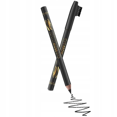 REVERS Eye Brow Stylist kredka do brwi ze szczoteczką Czarna 1,2g