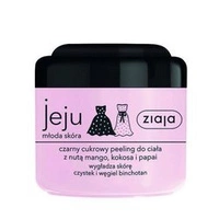 ZIAJA Jeju czarny cukrowy peeling do ciała 200ml