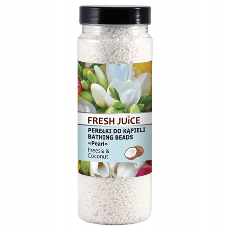 FRESH JUICE Perełki do kąpieli Pearl Freesia&Coconut 450g