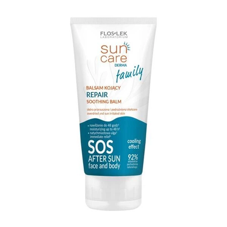 FLOSLEK Sun Care Derma Family balsam do ciała po opalaniu Repair 125ml