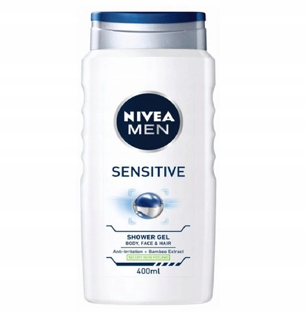NIVEA Men Sensitive żel pod prysznic 400ml