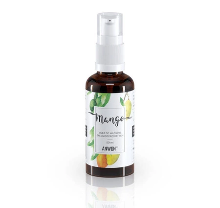 ANWEN olej do włosów średnioporowatych Mango 50ml