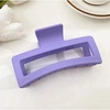 ECARLA spinka-klamra do włosów duża prostokąt Ciemny Fiolet XL 13cm SP277CF