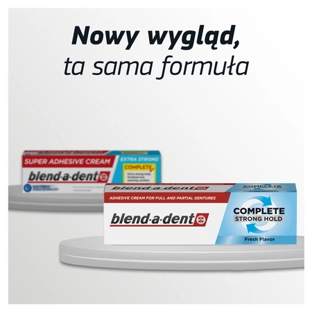 BLEND-A-DENT klej do mocowania protez Complete Fresh Flavor 70g