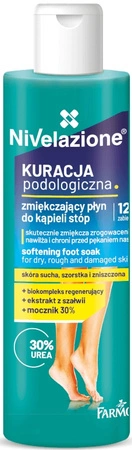 FARMONA Nivelazione zmiękczający płyn do kąpieli stóp Mocznik 30% 170ml